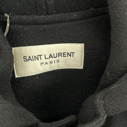 Saint Laurent Paris Duffle Coat For Men - 535303 Black Long Sleeves / 2018 /