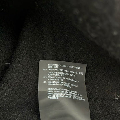 Saint Laurent Paris Duffle Coat For Men - 535303 Black Long Sleeves / 2018 /