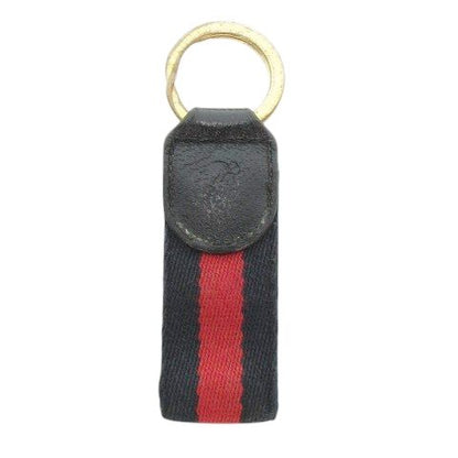 Gucci Ophidia Key Ring Key Holder GG Marmont Sherry Line Engraved Canvas