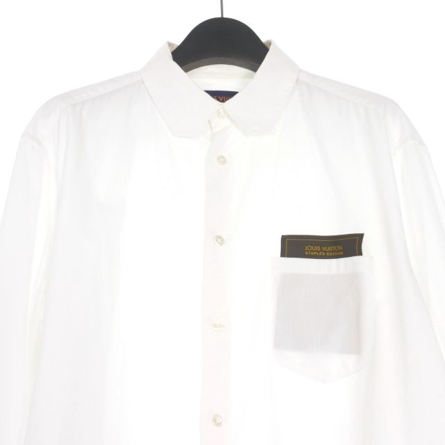 Louis Vuitton 22SS Virgil Period Staple Edition Square Collar Shirt Long Sleeve