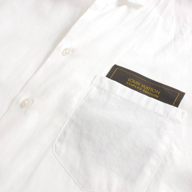 Louis Vuitton 22SS Virgil Period Staple Edition Square Collar Shirt Long Sleeve