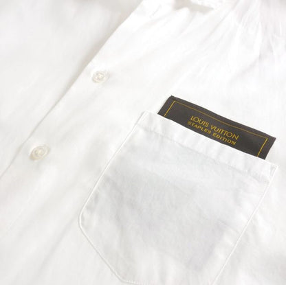 Louis Vuitton 22SS Virgil Period Staple Edition Square Collar Shirt Long Sleeve