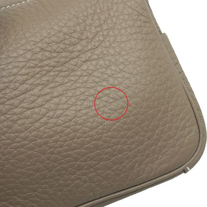 Hermes Shoulder Bag Lindy Mini 20 Taurillon Clemence Etoupe Gold Hardware