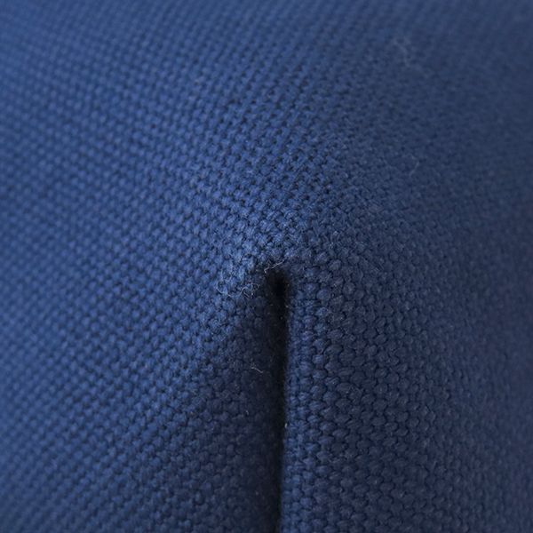 Hermes Pouch Brid a Black PM Toile Ash Marine Silver Hardware Never Used Navy