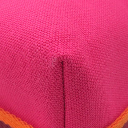 Hermes Pouch Brid a Black PM Toile Ash Hibiscus Silver Hardware Never Used