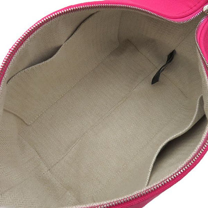 Hermes Pouch Brid a Black PM Toile Ash Hibiscus Silver Hardware Never Used