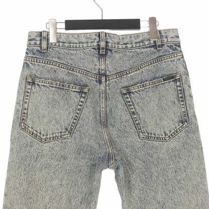 Saint Laurent Paris 22SS Washed Denim Pants Jeans 28 Indigo 681376 Y35aj