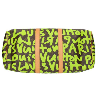 Louis Vuitton M93700 Keepall 50 Graffiti Veil Boston Bag For Men 50