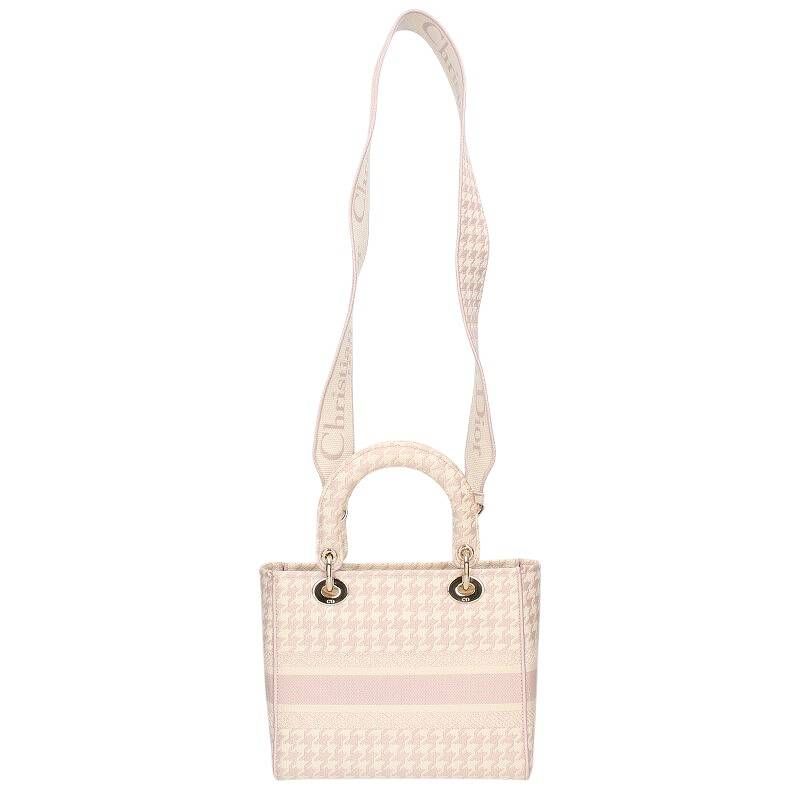 Christian Dior Lady Dior LADY D-lite Jacquard Handbag Women