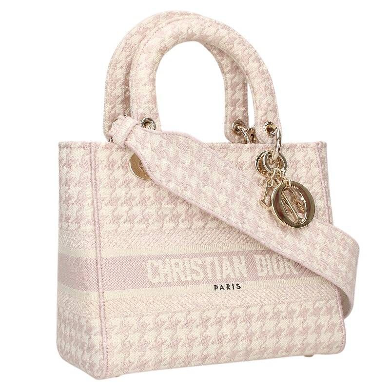 Christian Dior Lady Dior LADY D-lite Jacquard Handbag Women