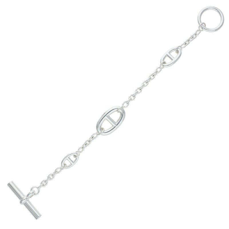 Hermes Farandole GM Farandole GM Silver Bracelet Men's ST