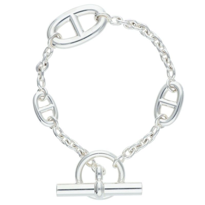 Hermes Farandole GM Farandole GM Silver Bracelet Men's ST