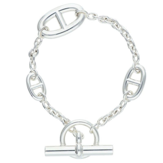 Hermes Farandole GM Farandole GM Silver Bracelet Men's ST
