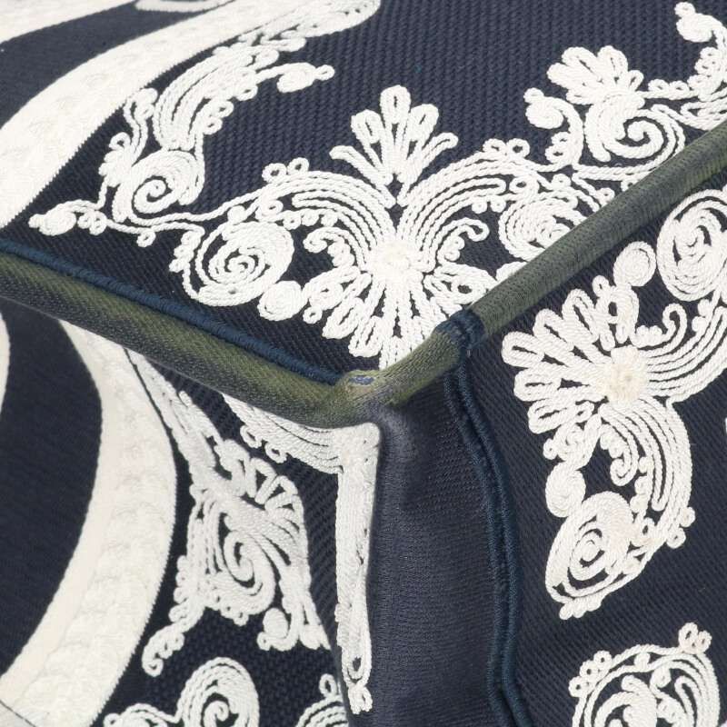 Christian Dior BOOK TOTE BOOK TOTE Gradient Finish Cornelia Embroidered Tote