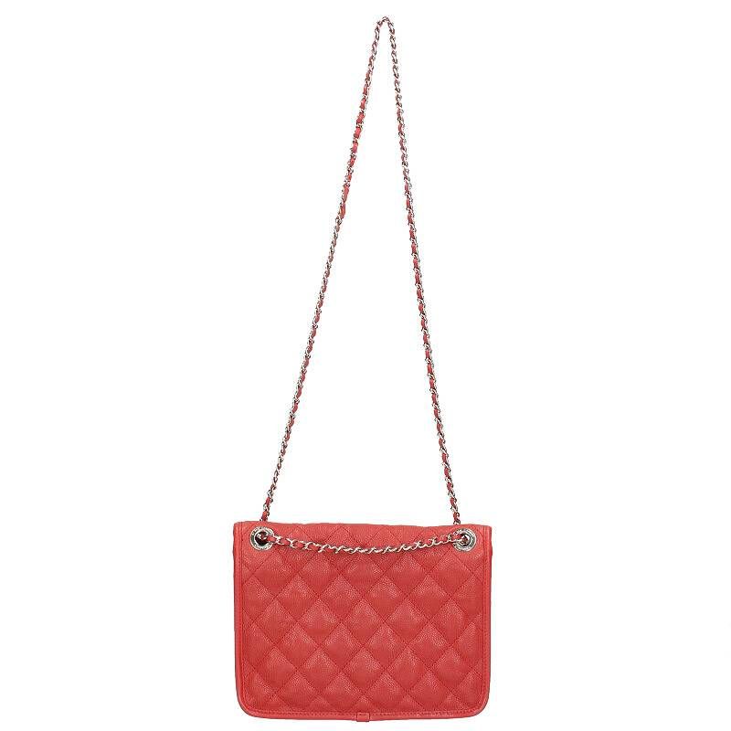 Chanel French Riviera Caviar Skin Chain Shoulder Bag Women