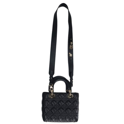 Christian Dior Lady Dior My ABC Dior Quilted Small 2-way Handbag Women