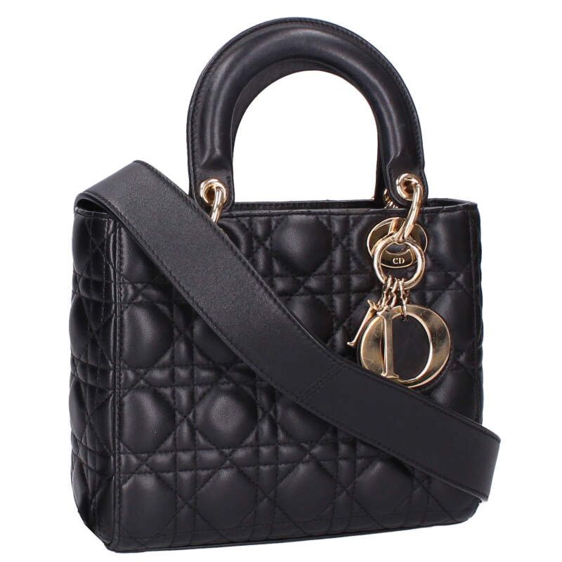 Christian Dior Lady Dior My ABC Dior Quilted Small 2-way Handbag Women