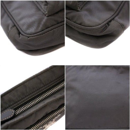 Prada Shoulder Bag Nylon Gray Bm-oh