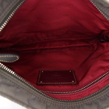 Prada Shoulder Bag Nylon Gray Bm-oh