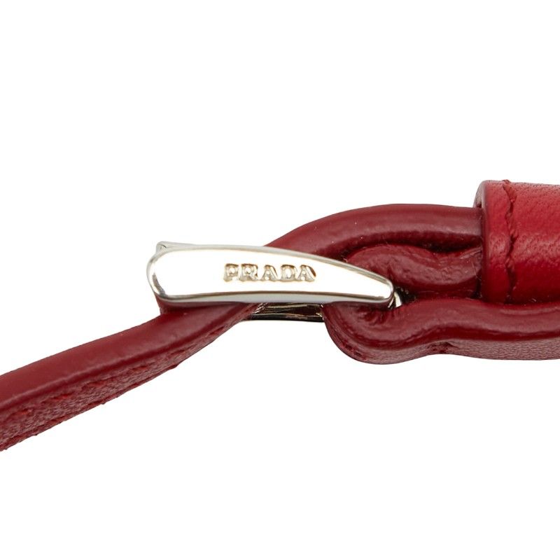 Prada Red Leather Women's Prada