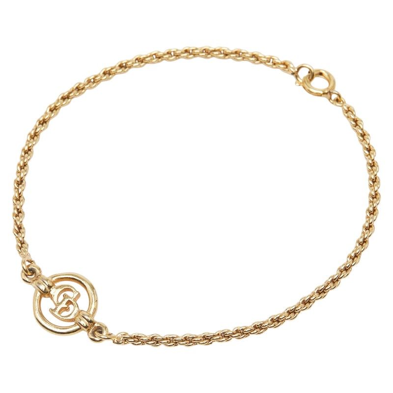 Dior CD Logo Gold Plated Ladies Dior