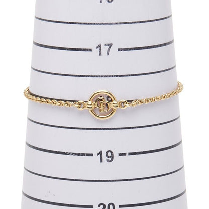 Dior CD Logo Gold Plated Ladies Dior