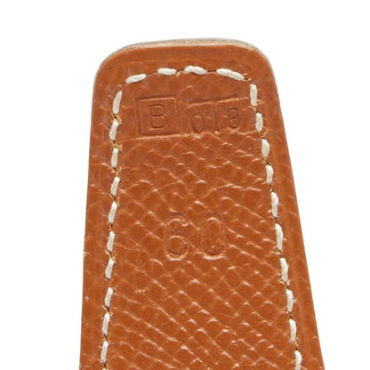 Hermes Constance H Belt Reversible Belt Size: 60 Black Brown Box Calf Courchevel