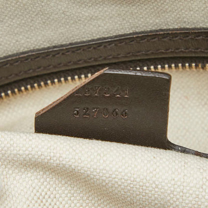 Gucci GG Canvas Sherry Line Handbag Shoulder Bag 2WAY 257341 Beige Multicolor