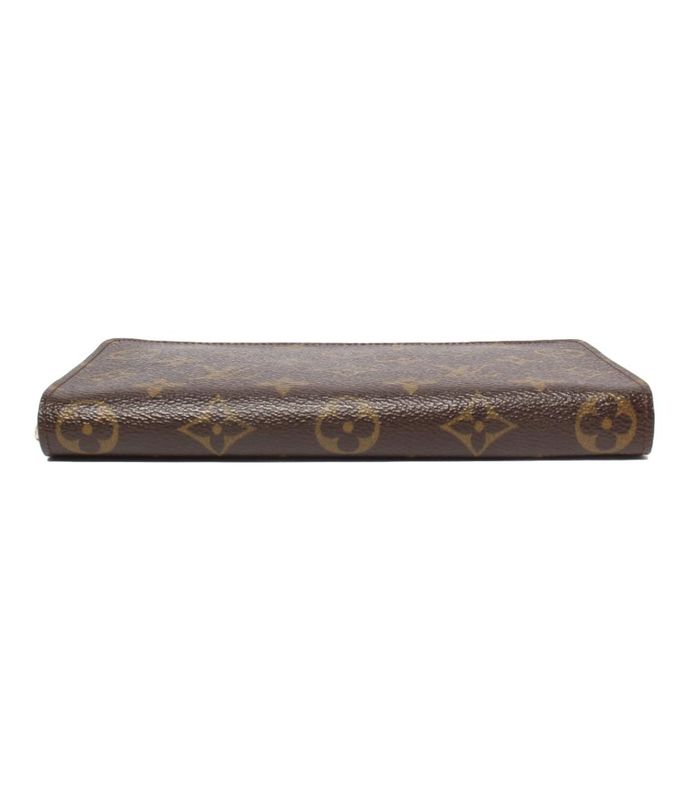 Louis Vuitton Round Zipper Long Wallet Monogram Porte M61727 Ladies Men's Louis