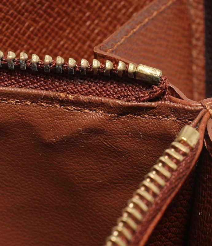 Louis Vuitton Round Zipper Long Wallet Monogram Porte M61727 Ladies Men's Louis