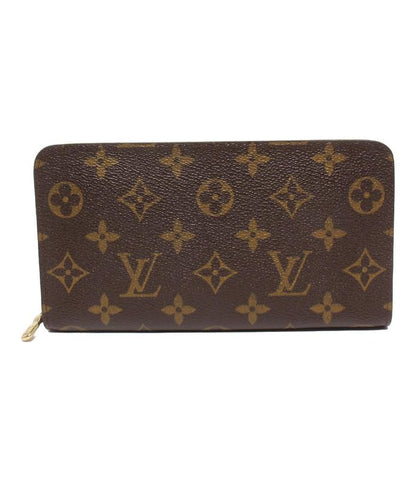 Louis Vuitton Round Zipper Long Wallet Monogram Porte M61727 Ladies Men's Louis