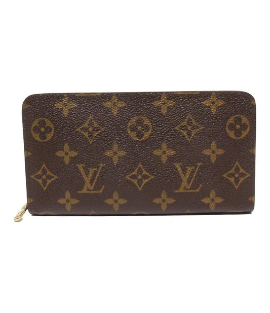 Louis Vuitton Round Zipper Long Wallet Monogram Porte M61727 Ladies Men's Louis
