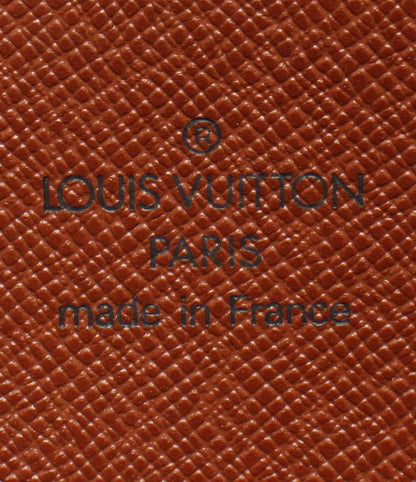 Louis Vuitton Round Zipper Long Wallet Monogram Porte M61727 Ladies Men's Louis