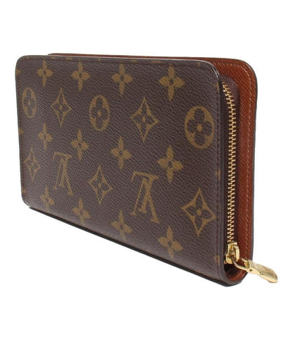 Louis Vuitton Round Zipper Long Wallet Monogram Porte M61727 Ladies Men's Louis