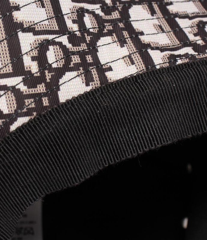 Christian Dior Wide Brim Bob Hat With Veil Teddy-d Women's SIZE 56 Christian