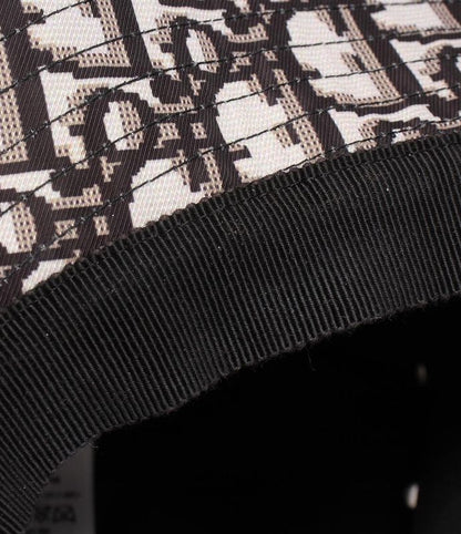 Christian Dior Wide Brim Bob Hat With Veil Teddy-d Women's SIZE 56 Christian