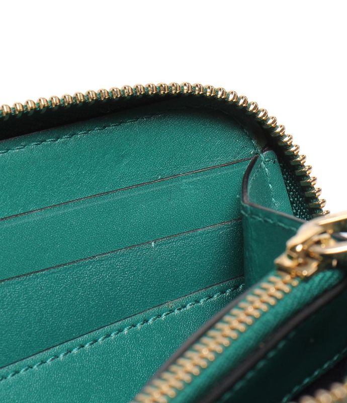 Bulgari Round Zipper Long Wallet Serpenti Forever Women Bvlgari