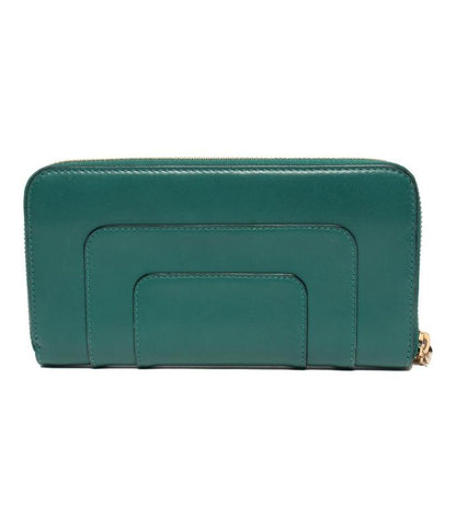 Bulgari Round Zipper Long Wallet Serpenti Forever Women Bvlgari