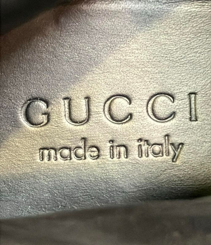 Gucci Short Boots Side Zip Men's SIZE 40 1/2 (25.5cm (10.04in)) Gucci