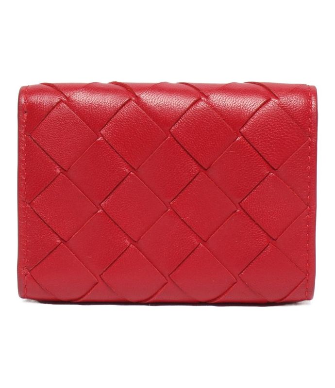 Bottega Veneta Trifold Wallet Intrecciato Women's Bottega Veneta