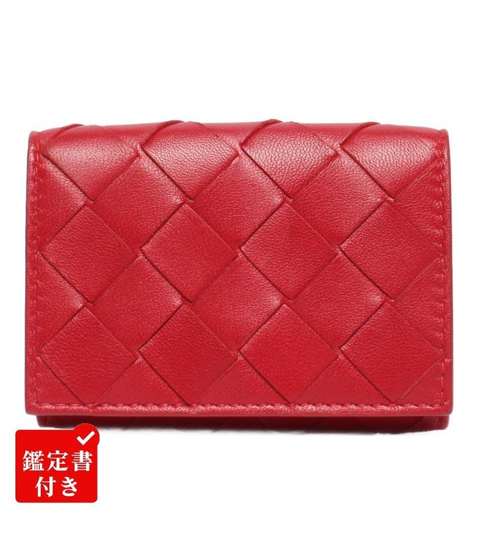 Bottega Veneta Trifold Wallet Intrecciato Women's Bottega Veneta