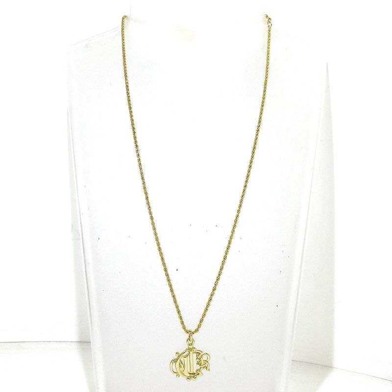 Dior/christian Dior Necklace Gold