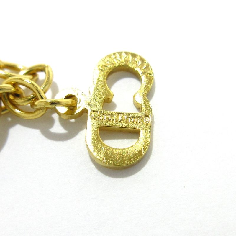 Dior/christian Dior Necklace Gold