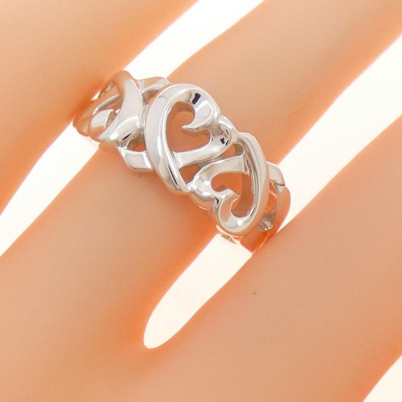 Tiffany & Co Triple Rubbing Heart Ring