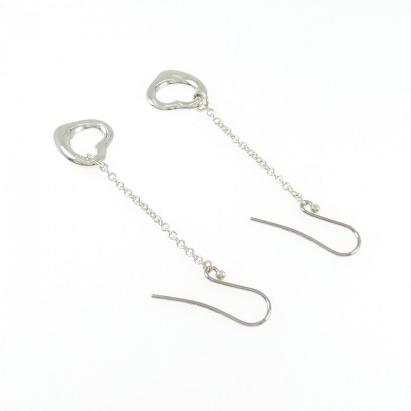 Tiffany & Co Open Heart Drop Earrings