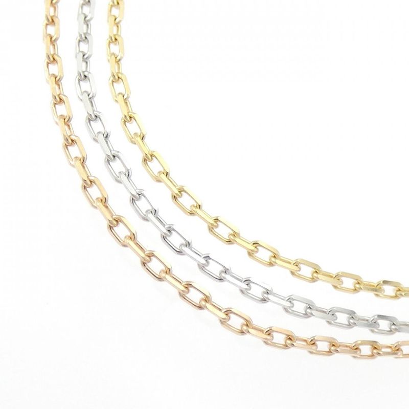 Cartier 750 Three Color Necklace