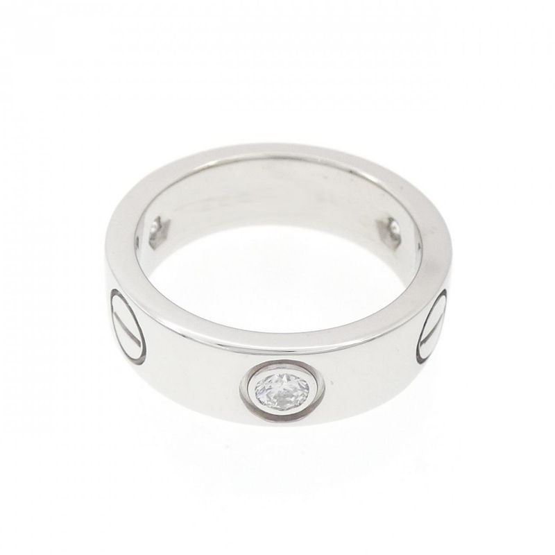 Cartier Love Half Diamond Ring