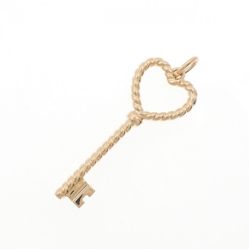 Tiffany & Co Twisted Heart Key Pendant