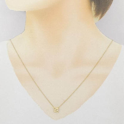 Tiffany & Co Cross Stitch Necklace