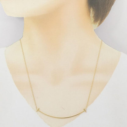 Tiffany & Co T-smile Large Necklace